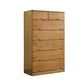 Traditional Solid Wood Storage Chest Soft-Close Drawers Bedroom Dresser