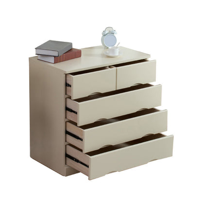 Traditional Solid Wood Storage Chest Soft-Close Drawers Bedroom Dresser