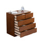 Traditional Solid Wood Storage Chest Soft-Close Drawers Bedroom Dresser