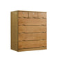 Traditional Solid Wood Storage Chest Soft-Close Drawers Bedroom Dresser