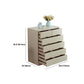 Traditional Solid Wood Storage Chest Soft-Close Drawers Bedroom Dresser