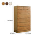 Traditional Solid Wood Storage Chest Soft-Close Drawers Bedroom Dresser