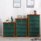 Nautical Bedroom Solid Wood Storage Chest Vertical Chest with Drawers
