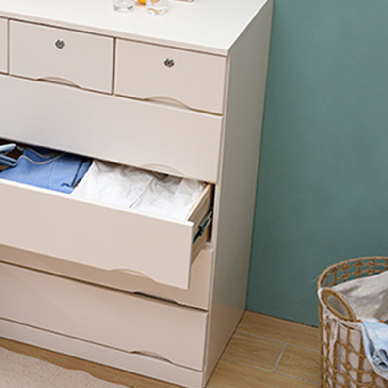 Comò combinato orizzontale in legno con cassettiera contemporanea con cassetto