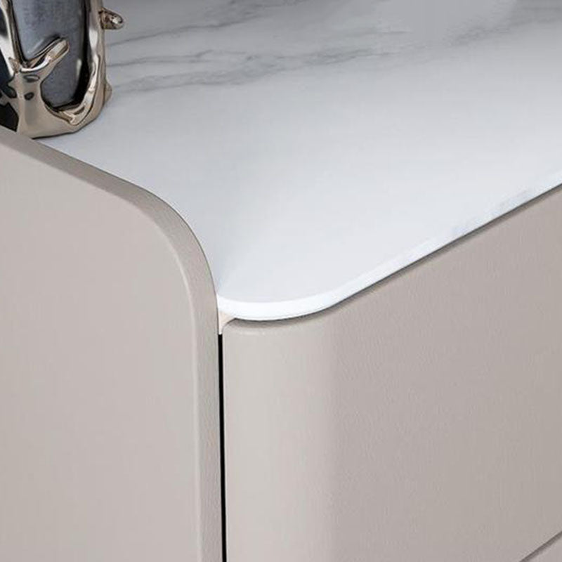 Glam cassapanca verticale da 40,6 cm, larga, in pietra, per camera da letto, con cassetti