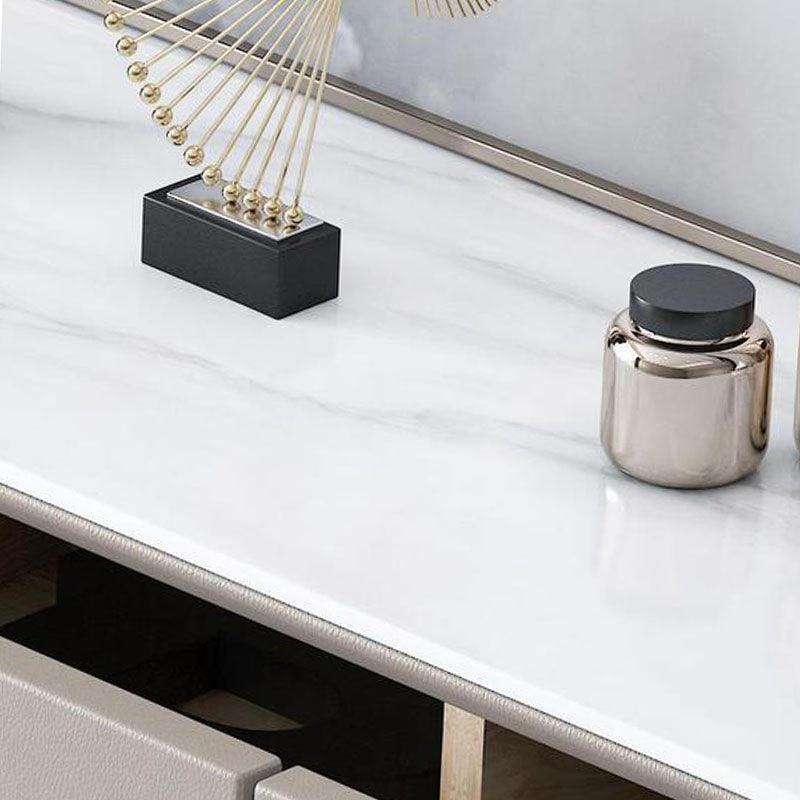 Glam cassapanca verticale da 40,6 cm, larga, in pietra, per camera da letto, con cassetti