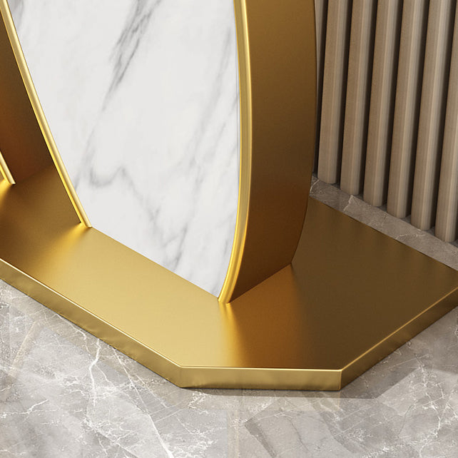 Tavolo console di console con console console antica contemporanea con console mezza luna