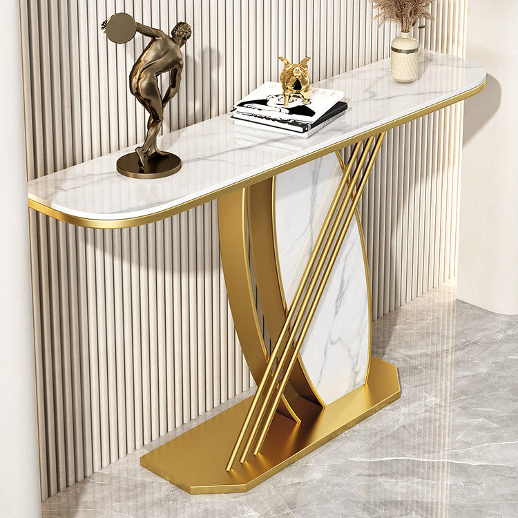 Tavolo console di console con console console antica contemporanea con console mezza luna