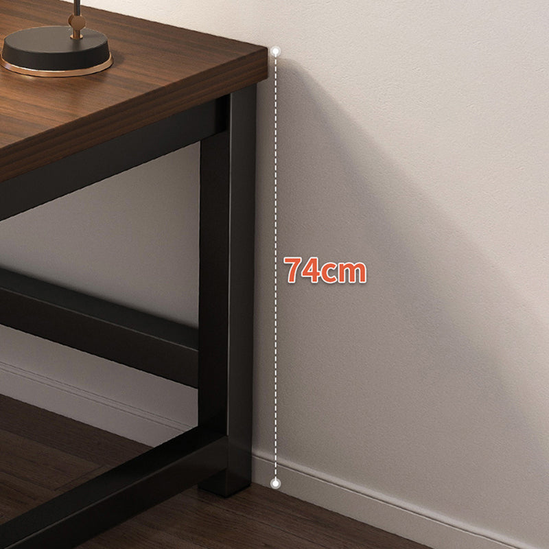 Escritorio de escritura rectangular de madera escritorio de computadora industrial