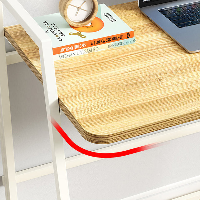 21" Wide Contemporary Writing Desk Folding Wooden Office Desk Clearhalo 'furn' 'furn_office_desk' 'Furniture' 'Office Desks' 'Office Furniture' 'office_desk' 6334869