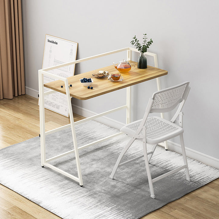 21" Wide Contemporary Writing Desk Folding Wooden Office Desk Clearhalo 'furn' 'furn_office_desk' 'Furniture' 'Office Desks' 'Office Furniture' 'office_desk' 6334875
