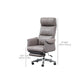 Contemporary Adjustable Faux Leather Chair Executive High Back Swivel Chair Clearhalo 'furn' 'furn_office_chair' 'Furniture' 'Office Chairs' 'Office Furniture' 'office_chair' 6335021