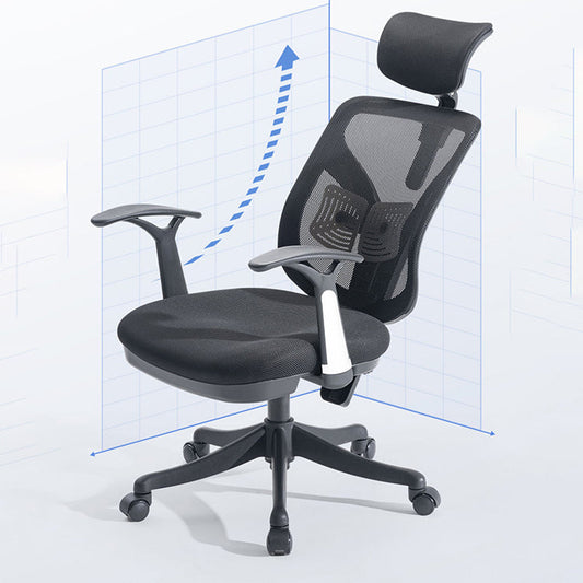 Sedia moderna di task a maglie ergonomica sedia braccia regolabile