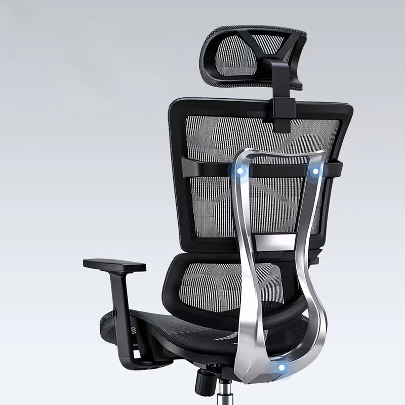 Modern Ergonomic Mesh Task Chair High Back Adjustable Arms Swivel Chair Clearhalo 'furn' 'furn_office_chair' 'Furniture' 'Office Chairs' 'Office Furniture' 'office_chair' 6335067
