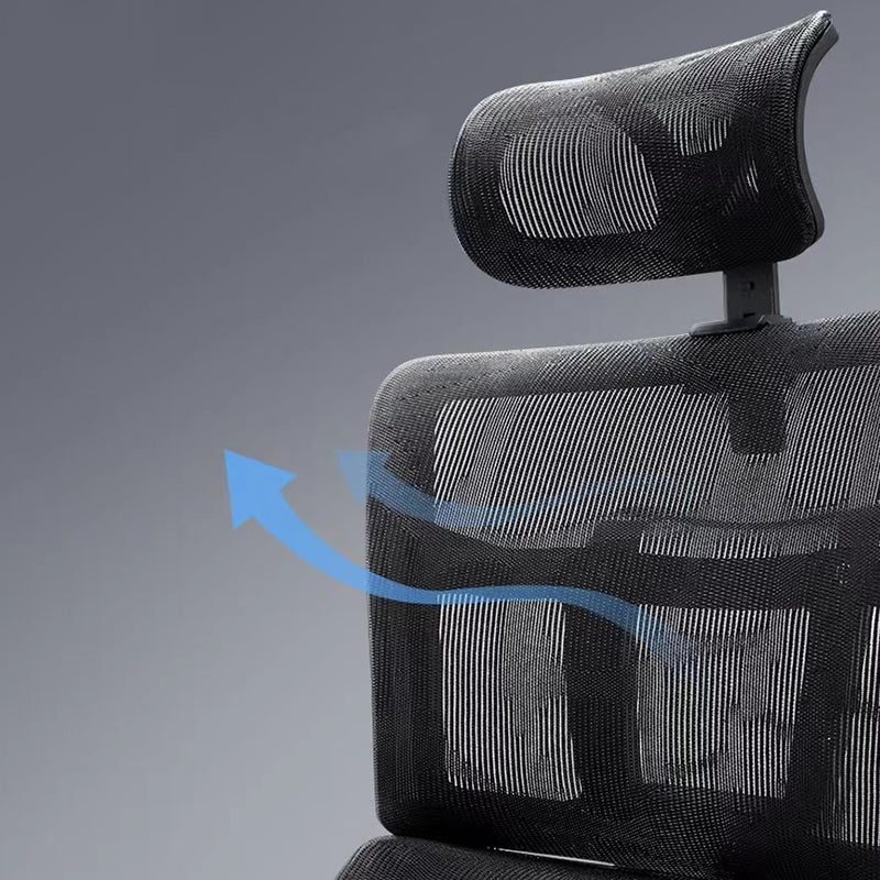 Modern Ergonomic Mesh Task Chair High Back Adjustable Arms Swivel Chair Clearhalo 'furn' 'furn_office_chair' 'Furniture' 'Office Chairs' 'Office Furniture' 'office_chair' 6335069