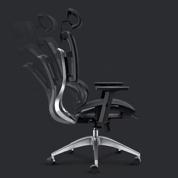 Modern Ergonomic Mesh Task Chair High Back Adjustable Arms Swivel Chair Clearhalo 'furn' 'furn_office_chair' 'Furniture' 'Office Chairs' 'Office Furniture' 'office_chair' 6335075