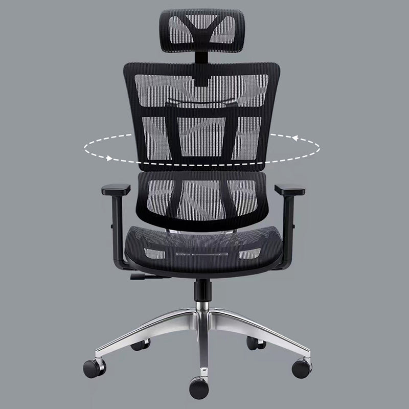 Modern Ergonomic Mesh Task Chair High Back Adjustable Arms Swivel Chair Clearhalo 'furn' 'furn_office_chair' 'Furniture' 'Office Chairs' 'Office Furniture' 'office_chair' 6335076