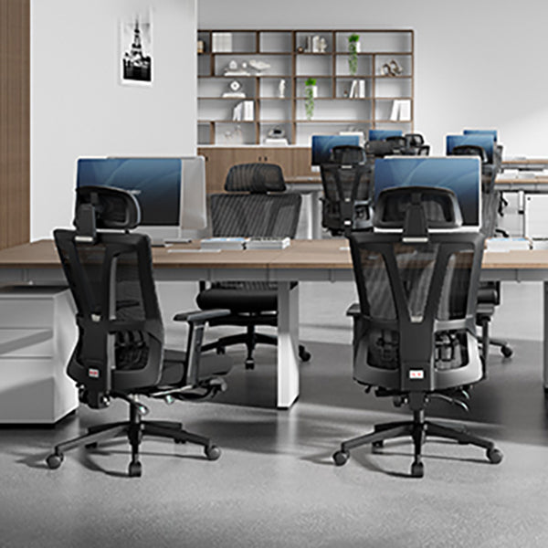 Modern High Back Swivel Chair Office Adjustable Arms Ergonomic Mesh Task Chair Clearhalo 'furn' 'furn_office_chair' 'Furniture' 'Office Chairs' 'Office Furniture' 'office_chair' 6335213