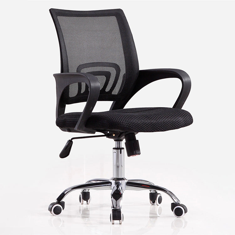 Mid Back Swivel Lumbar Support Desk Chair Breathable AirGrid Office Chair Clearhalo 'furn' 'furn_office_chair' 'Furniture' 'Office Chairs' 'Office Furniture' 'office_chair' 6335234