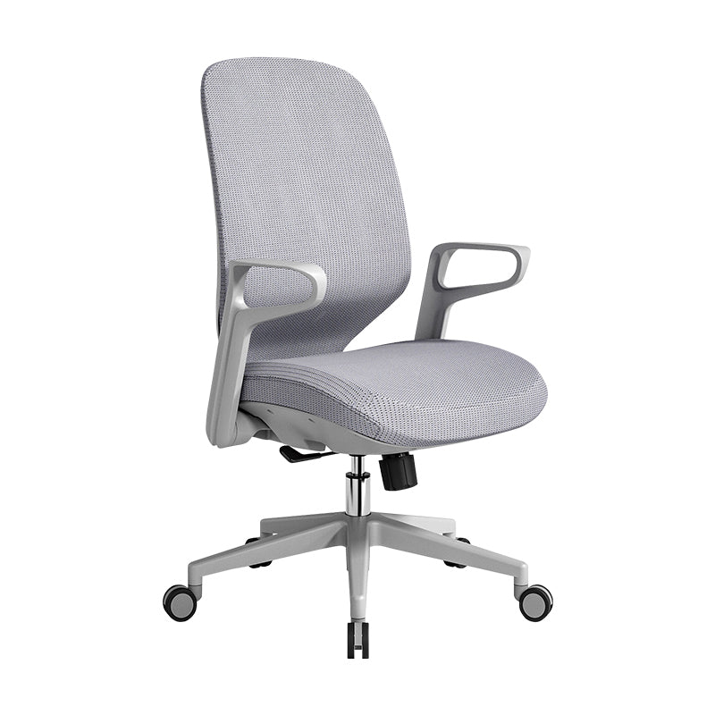 Contemporary Adjustable Microfiber Swivel Chair Conference High Back Office Chair Clearhalo 'furn' 'furn_office_chair' 'Furniture' 'Office Chairs' 'Office Furniture' 'office_chair' 6335251