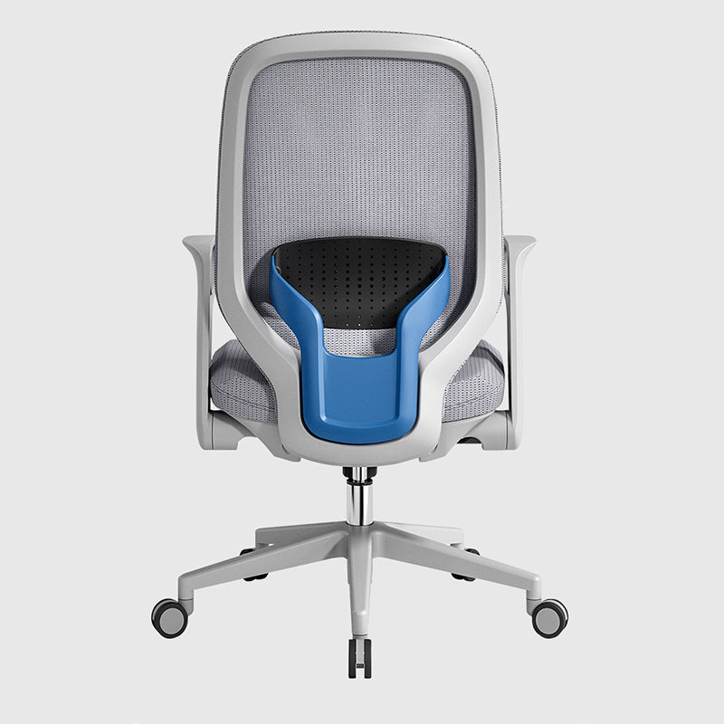 Contemporary Adjustable Microfiber Swivel Chair Conference High Back Office Chair Clearhalo 'furn' 'furn_office_chair' 'Furniture' 'Office Chairs' 'Office Furniture' 'office_chair' 6335262