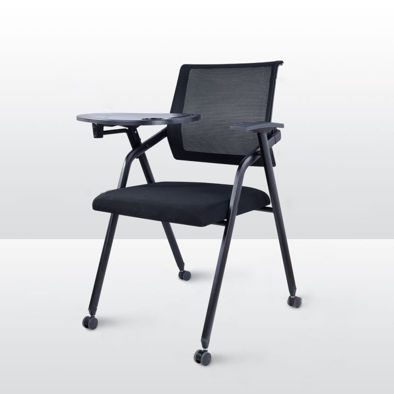 No Distressing Contemporary Guest Chair Microfiber Back Conference Chair Clearhalo 'furn' 'furn_office_chair' 'Furniture' 'Office Chairs' 'Office Furniture' 'office_chair' 6335278