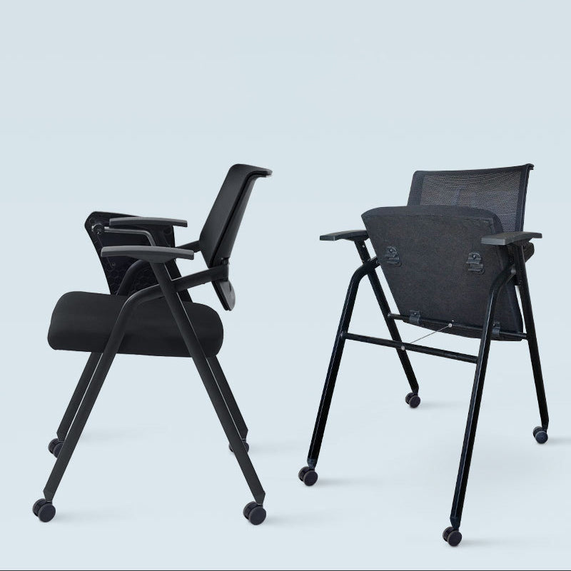 No Distressing Contemporary Guest Chair Microfiber Back Conference Chair Clearhalo 'furn' 'furn_office_chair' 'Furniture' 'Office Chairs' 'Office Furniture' 'office_chair' 6335280