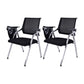 No Distressing Contemporary Guest Chair Microfiber Back Conference Chair 2 Piece Set Casters Not Included Silver Clearhalo 'furn' 'furn_office_chair' 'Furniture' 'Office Chairs' 'Office Furniture' 'office_chair' 6335297