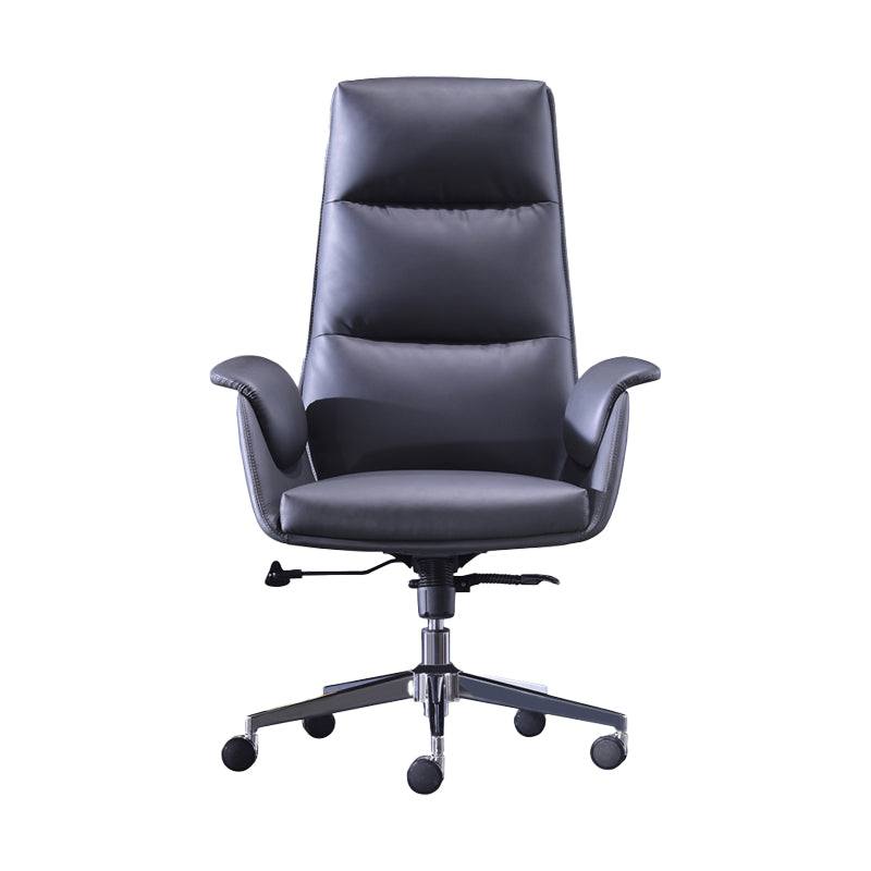 Office High Back Managers Chair Modern Armless Upholstered Executive Chair Clearhalo 'furn' 'furn_office_chair' 'Furniture' 'Office Chairs' 'Office Furniture' 'office_chair' 6335314