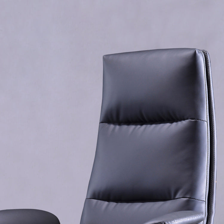 Office High Back Managers Chair Modern Armless Upholstered Executive Chair Clearhalo 'furn' 'furn_office_chair' 'Furniture' 'Office Chairs' 'Office Furniture' 'office_chair' 6335320