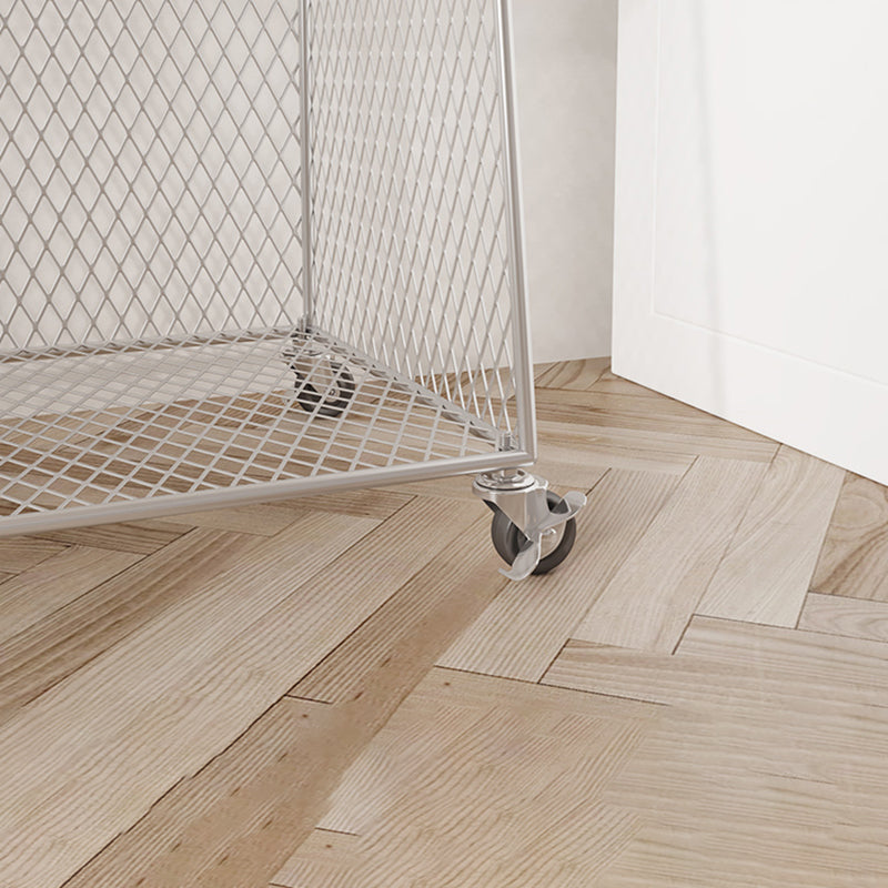 Urban Closed Back Bookshelf Metal Vertical Bookcase for Living Room