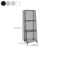 Urban Closed Back Bookshelf Metal Vertical Bookcase for Living Room