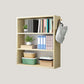 Contemporary Wood Bookshelf Standard Shelf Bookcase for Home Office