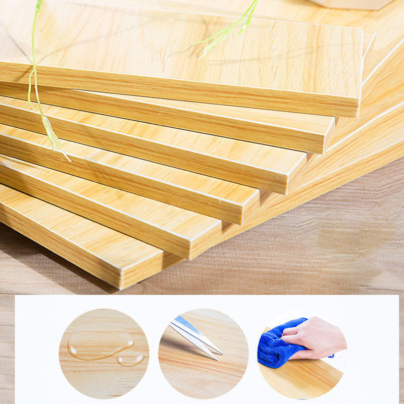 Contemporary Wood Bookshelf Standard Shelf Bookcase for Home Office