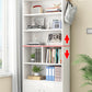 Contemporary Wood Bookshelf Standard Shelf Bookcase for Home Office