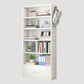 Contemporary Wood Bookshelf Standard Shelf Bookcase for Home Office