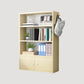 Contemporary Wood Bookshelf Standard Shelf Bookcase for Home Office