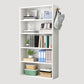 Contemporary Wood Bookshelf Standard Shelf Bookcase for Home Office