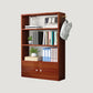 Contemporary Wood Bookshelf Standard Shelf Bookcase for Home Office