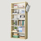 Contemporary Wood Bookshelf Standard Shelf Bookcase for Home Office