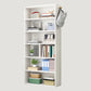 Contemporary Wood Bookshelf Standard Shelf Bookcase for Home Office