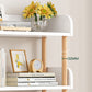 Contemporary Wood Bookcase Etagere Bookshelf for Home Office