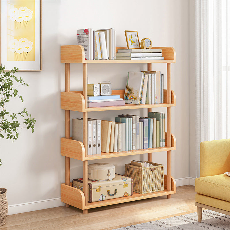 Contemporary Wood Bookcase Etagere Bookshelf for Home Office