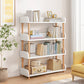 Contemporary Wood Bookcase Etagere Bookshelf for Home Office