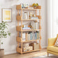 Contemporary Wood Bookcase Etagere Bookshelf for Home Office