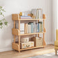 Contemporary Wood Bookcase Etagere Bookshelf for Home Office