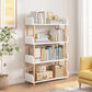 Contemporary Wood Bookcase Etagere Bookshelf for Home Office