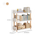 Contemporary Wood Bookcase Etagere Bookshelf for Home Office