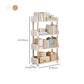 Contemporary Wood Bookcase Etagere Bookshelf for Home Office