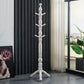 71"H Solid Wood Coat Rack European Style Hanger Ash Wood Modern Hall Tree 20"L x 20"W x 73"H White Clearhalo 'Entry & Mudroom Furniture' 'furn' 'furn_hall_tree_coat_racks' 'Furniture' 'Hall Trees & Coat Racks' 'hall_tree_coat_racks' 6335863